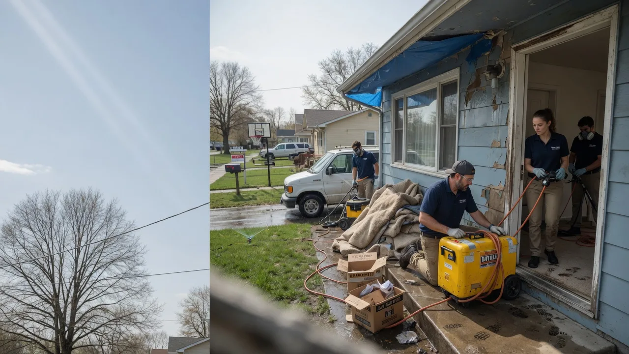 Basement Flood Cleanup in Minden, LA near me